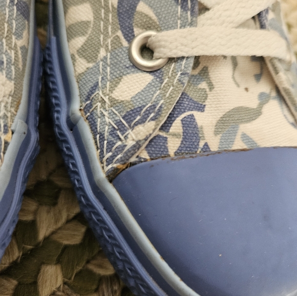 Converse Chuck Taylor All Star Vtg High-Top Sneakers Aquatic Specialty Camo - Picture 10 of 10